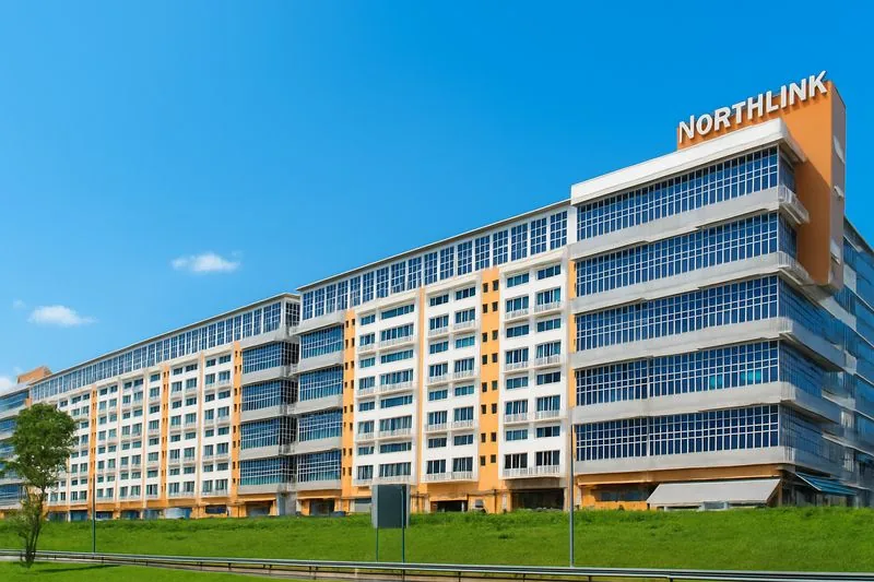North Link Building on Admiralty Street, home of the Solutions Plus Singapore office